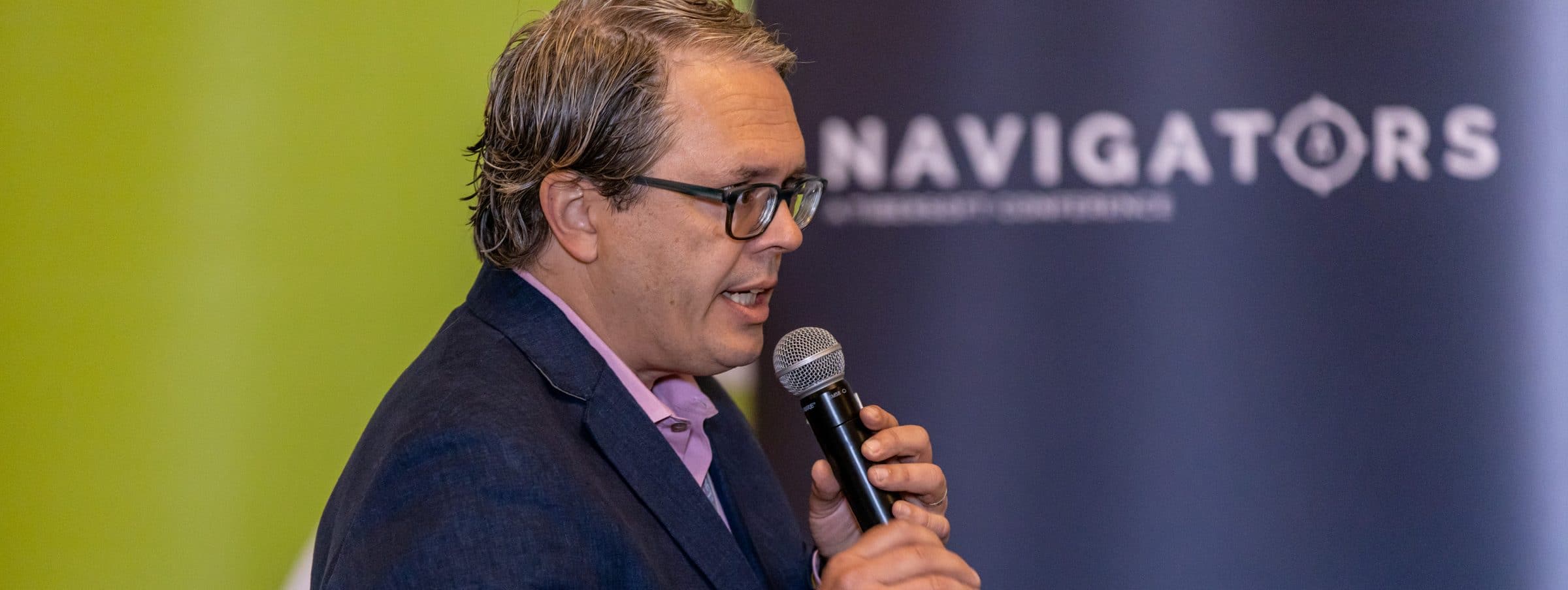 Chris Hart speaking at Navigators Conference