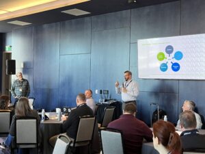 Foodservice industry leaders engaged in strategic discussions at Navigators 2025